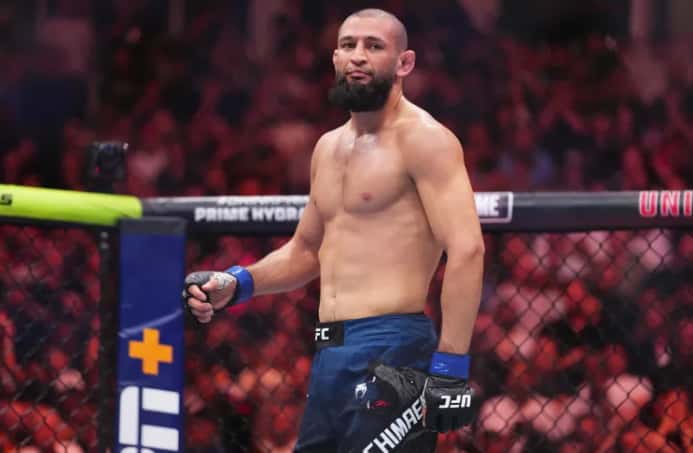Khamzat Chimaev Just Signed With RAF Wrestling and Dana White Didn't Even Know