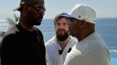 Jon Jones Called DC a "Little Crybaby B*tch" on a Russian Reality Show and Then One of DC's Fighters Took Him Down